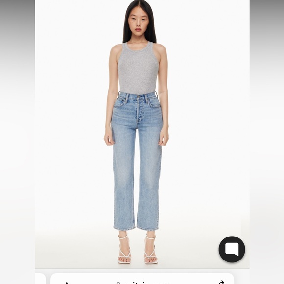 Arlo high rise straight jeans, size 23, regular - Picture 5 of 7